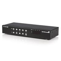Startech 4x4 VGA Matrix Video Switch Splitter with Audio - Video/audio switch - 4 ports ST424MX