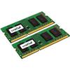 Crucial Technology 4GB Kit (2GB x 2), 204-pin SODIMM, DDR3 PC3-8500 Memory Module CT2KIT25664BC1067