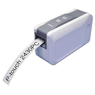 PT-2430 PC-Connectable Label Maker with Auto Cutter Printer