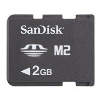 Sandisk flash memory card - 2 GB - Memory Stick Micro (M2)