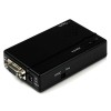StarTech High Resolution VGA to Composite or S-Video Converter PC to TV video converter - black