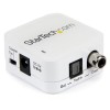 StarTech Two Way Digital Coax to Toslink Optical Audio Adapter Repeater - coaxial/optical digital audio converter