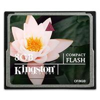 Kingston Digital &nbsp;8GB CompactFlash (CF) Card
