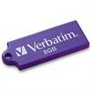 Verbatim 8GB TUFF-'N'-TINY USB Flash Drive - Purple