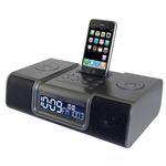iHome iP9 Dual Alarm Clock Radio for iPhone and iPod - Black IP9BR