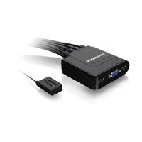 Iogear USB Cable KVM Switch GCS24U - KVM switch - 4 ports - desktop GCS24U