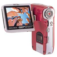 Dxg Technology 563V 5.1 Megapixel Digital Camcorder - Red