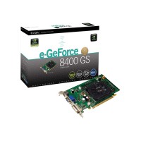 Evga e-GeForce 8400 GS - Graphics adapter - GF 8400 GS - PCI Express x16 - 512 MB GDDR2 - DVI ( HDCP ) - HDTV out