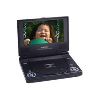 Audiovox D1788 - DVD player - portable - display: 7 in - black