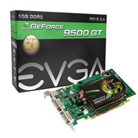 Evga NVIDIA GeForce 9500 GT 1024MB DDR2 PCIe Graphics Card