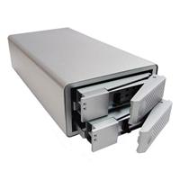 Fantom Drives 2TB Data Dock II - Quad Interface eSATA / USB 2.0 / FireWire 400/800 with Hot Swappable Drives DDQ-2000