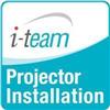 iTeam Installation of Commercial Projector Screen (electric under or equal to 8' X 8') INSTLLPRJSCRELECSM