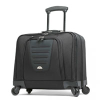 Samsonite SPINNER MOBILE OFFICE-NYLON FOAM BK 17X