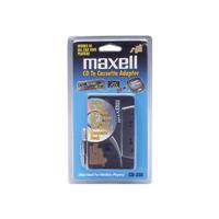 Maxell CD 330 - Car cassette adapter - black - plastic