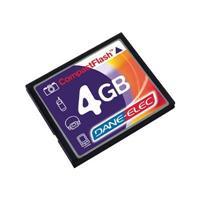 Dane-Elec flash memory card - 4 GB - CompactFlash