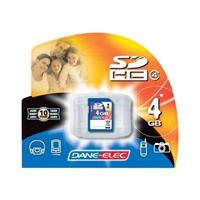  Dane-Elec 4GB High Speed Secure Digital (SD) Flash Memory Card
