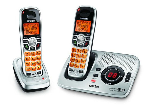 Uniden DECT 6.0 Cordless Digital Answering System with Caller ID (DECT1580-2)