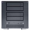 Sans Digital MobileNAS MN4L+B2G Linux NAS + iSCSI 4 Bay Storage Tower with 2GB Memory (Black) MN4L+2G(MN4L+B2G)