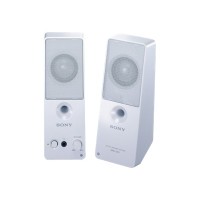 Sony SRS Z50 - PC multimedia speakers - 5 Watt (total) - white