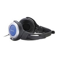 Panasonic RP HG20 - Headphones ( ear-cup ) - black, blue, silver