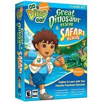 Nova Development Go Diego Go! Great Dinosaur Rescue & Safari Rescue-2 Game Set - complete package 40850