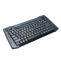 Iogear 2.4GHz Multimedia Keyboard with Laser Trackball and Scroll Wheel GKM561R