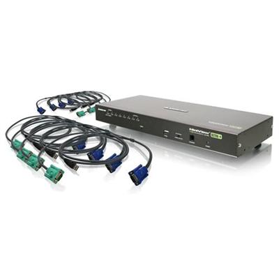 Buy Iogear Gcs1808kitu - Kvm / USB Switch - Ps/2, USB - 8 X - Gcs1808kitu by Iogear