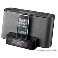 Sony iPod/iPhone Speaker Dock/Clock Radio ONLY $62.79