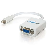 Cables To Go 9in Mac-Compatible Mini DisplayPort Male to HD15 VGA Female Adapter Cable