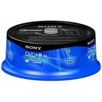 Sony DPR85RS2 - DVD+R DL x 25 - 8.5 GB - storage media