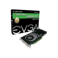 Evga GeForce 9800 GT - Graphics adapter - GF 9800 GT - PCI Express 2.0 x16 - 512 MB GDDR3 - DVI ( HDCP ) - HDTV out