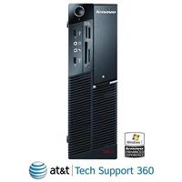 Lenovo ThinkCentre A58 Intel Pentium Dual Core E5300 2.60GHz Desktop + AT&T Tech360 7522P2U/Q98486