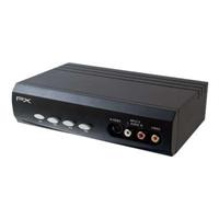 Cables To Go 4x2 S-Video + Composite Video + Stereo Audio Selector Switch - video/audio switch - desktop