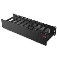 APC rack cable management panel (horizontal, single sided) with cover - 2U AR8603