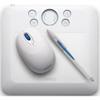 Wacom Bamboo Fun Small Pen Tablet, White - Refurbished