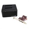 Startech eSATA USB to Dual SATA Hard Drive Docking Station with Controller Card - Storage Enclosure - 2 Bays (SATA-300) Hi-Speed USB (External)