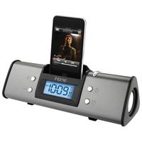 iHome Travel Alarm Clock for iPod - Gun Metal