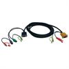 TrippLite P757-010 - keyboard / video / mouse / audio cable - 10 ft P757-010