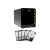 Data Robotics Drobo S - Hard Drive Array - 7.5TB - 5-Bays (SATA-300) 5 x HD 1.5 TB - FireWire 800, Hi-Speed USB, Serial ATA-300 (External)