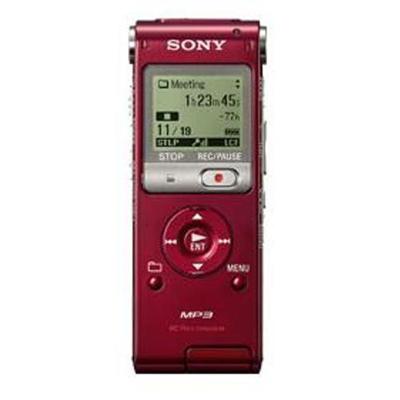 2GB Flash Memory Digital Voice Recorder - Red