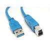 Micro Connectors 3Ft. Superspeed USB 3.0 A to B E07-303AB-BL