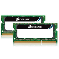 Corsair Memory 8GB PC3-10600 1333MHz DDR3 SDRAM SODIMM 204-pin Unbuffered Non-ECC Memory Module