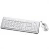 I Rocks Technology RF 2.4GHZ Nano Wireless Keyboard Laser Mouse Set - White