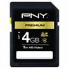 PNY 4GB Premium Secure Digital High Capacity (SDHC) Class 4 P-SDHC4G4-EF