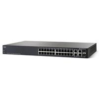 Cisco Small Business 300 Series Managed Switch SG300-28P - switch - 28 ports - managed - desktop, rack-mountable SRW2024P-K9-NA