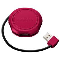 8245486 lg Belkin F4U006 RED 4 Port Travel USB Hub in Red   $5