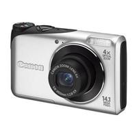 Canon PowerShot A2200 Digital Camera Compact 14.1 Megapixel 4x Optical Zoom - Silver