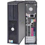 Dell OptiPlex GX620 Intel Pentium Dual Core 2.8GHz Desktop - 2GB RAM, 160GB HDD, CD-RW/DVD COMBO, Gigabit Ethernet - Refurbished