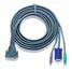 Aten Technology Keyboard / video / mouse (KVM) cable - 6 pin PS/2, HD-15 (M) - DB-25 (M) - 19.7 ft