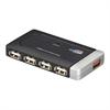 Black Box USB 2.0 4 + 1-Port Hub - hub - 4 ports - desktop IC650A